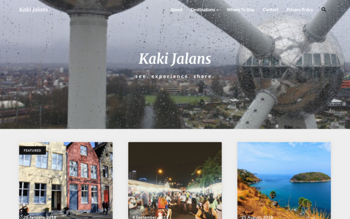 Kaki Jalans – See. Experience. Share